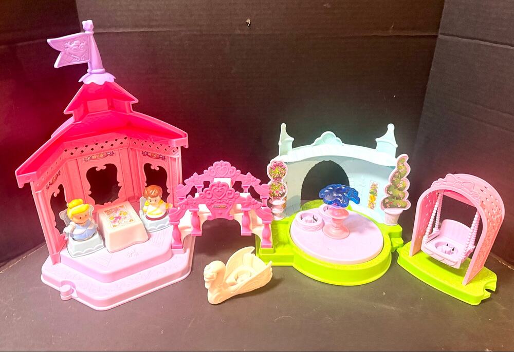 Fisher Price Little People Disney Princess Garden Tea Party complete works 2014